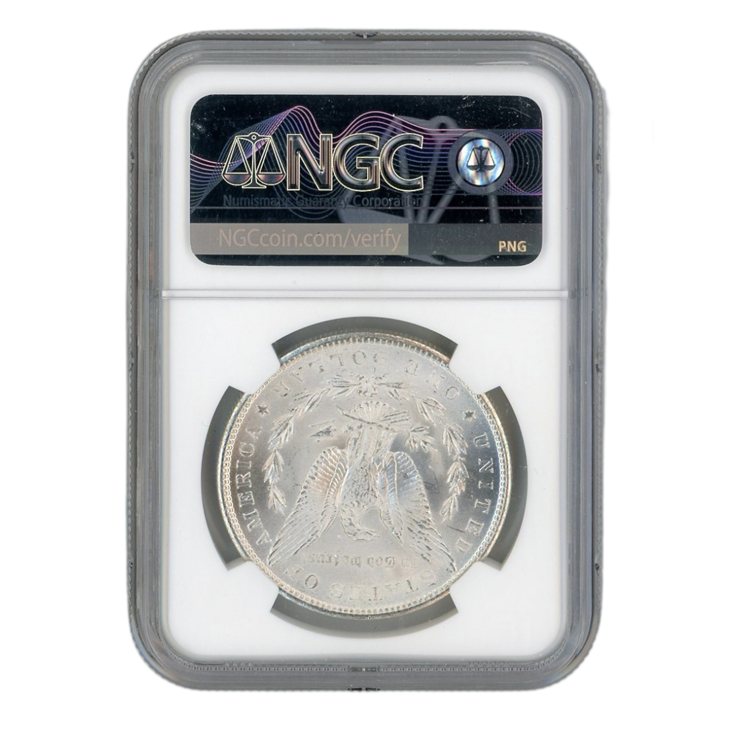 1884 Morgan Silver Dollar Carson City - NGC MS64+ Sight White