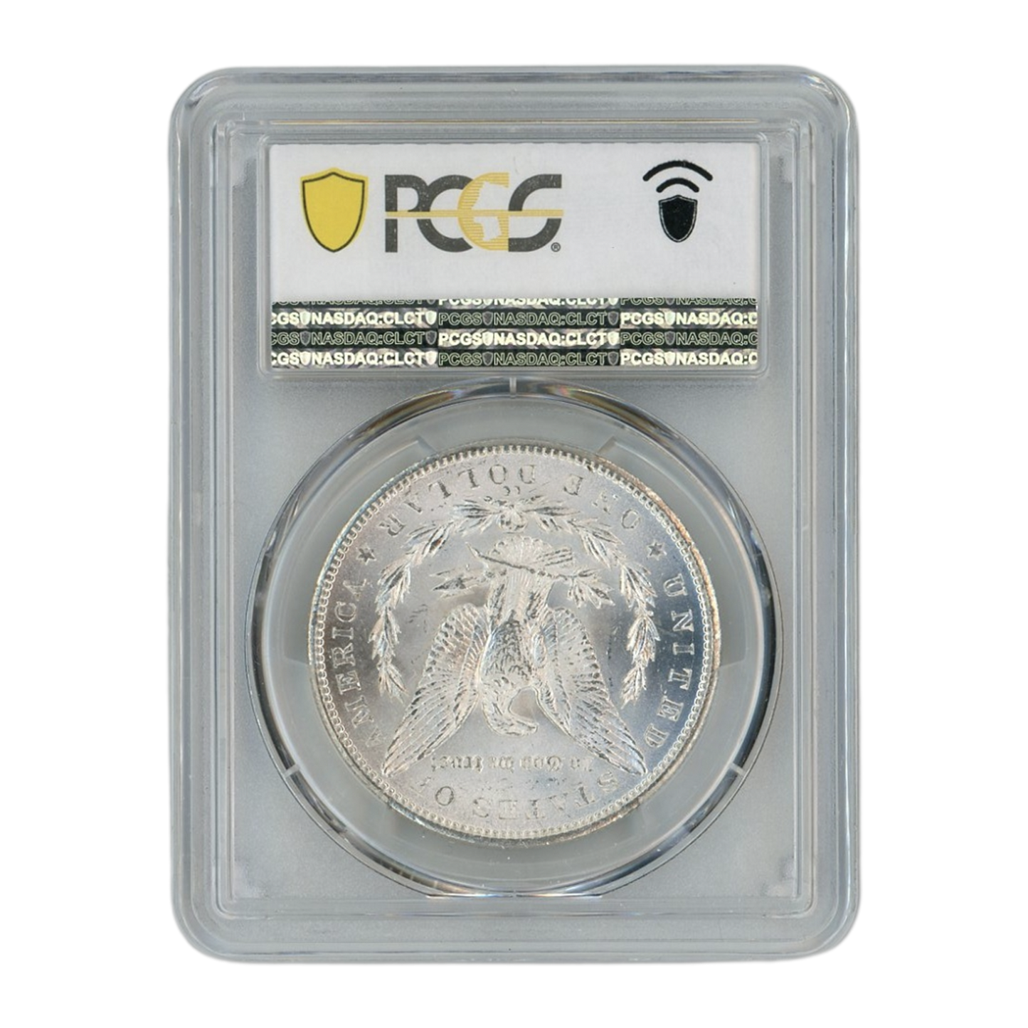 1884 Morgan Silver Dollar Carson City - PCGS MS64+ Sight White