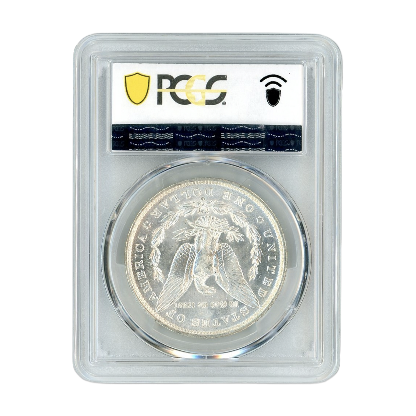 1884 Morgan Silver Dollar New Orleans - PCGS MS65 Sight White