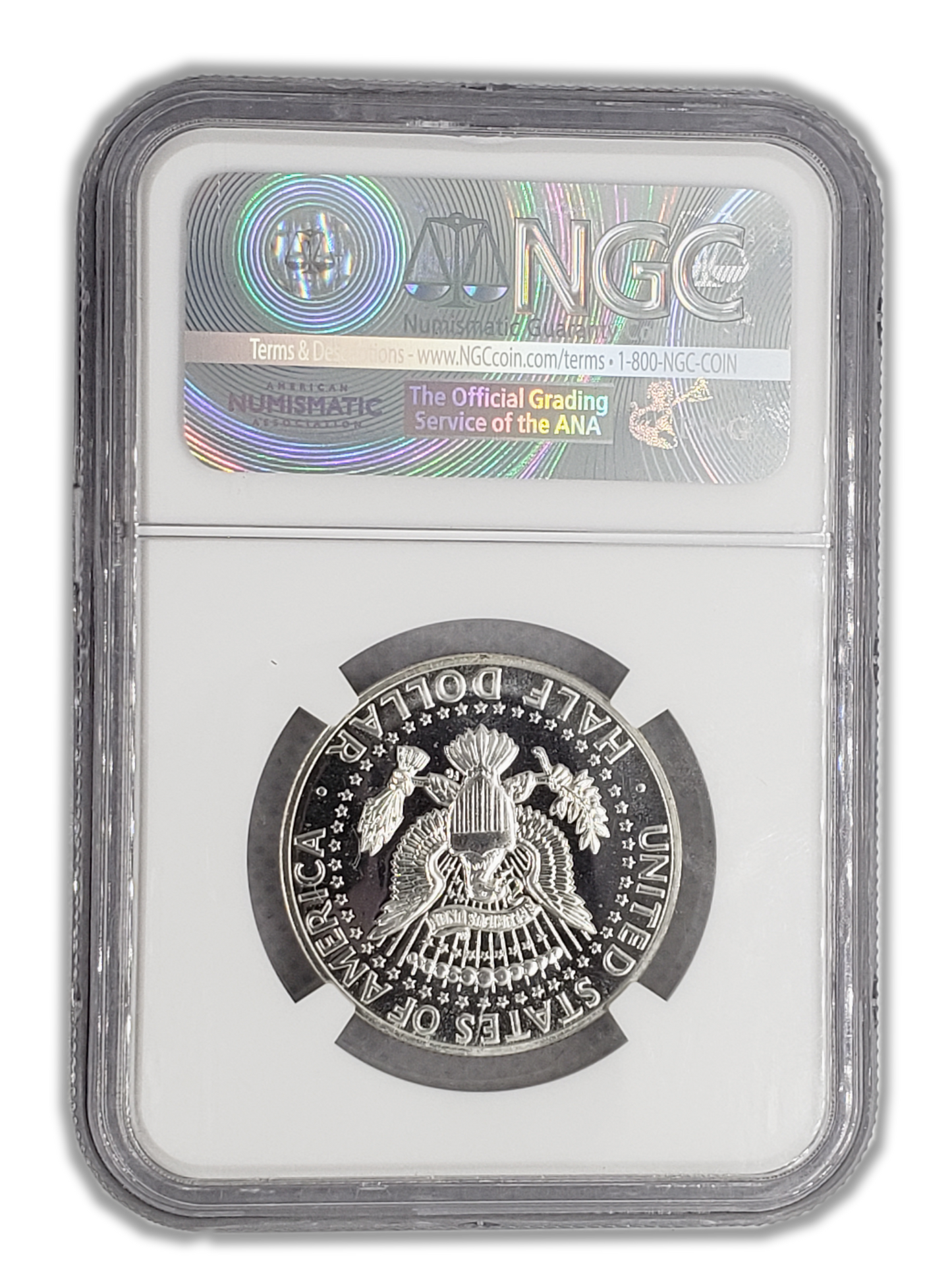 1964 Kennedy Silver Half Dollar Philadelphia - Accented Hair - NGC PF64