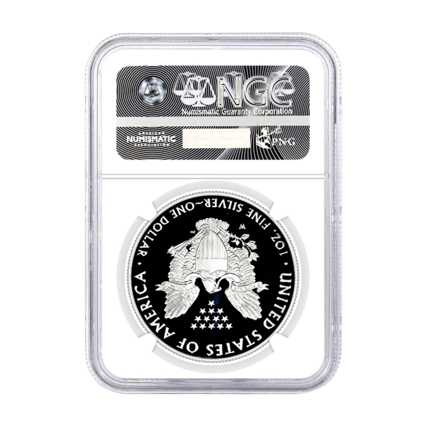2021 Silver Eagle Type 1 Proof Congratulations - NGC PF70 FDI Mercanti Blue Label