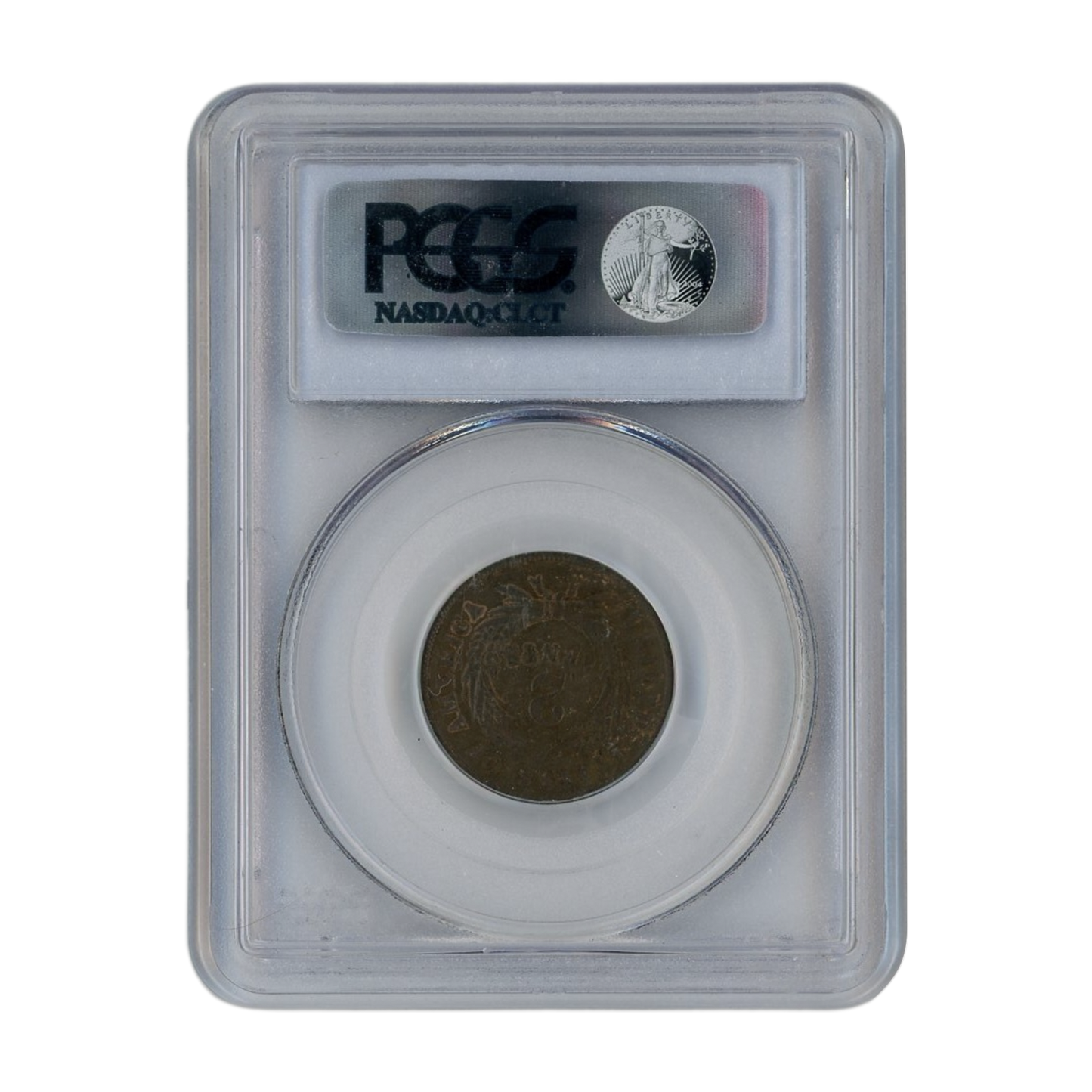1864 Two Cent Piece Small Motto - PCGS F12