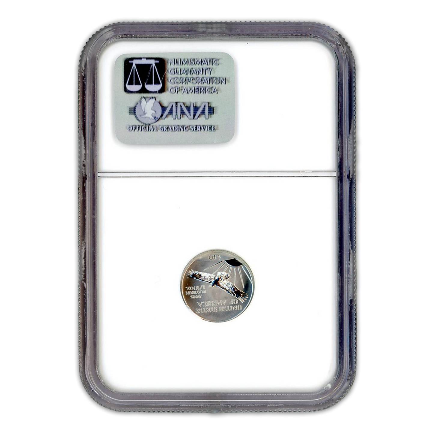 2003 $10 Statue of Liberty - NGC MS70