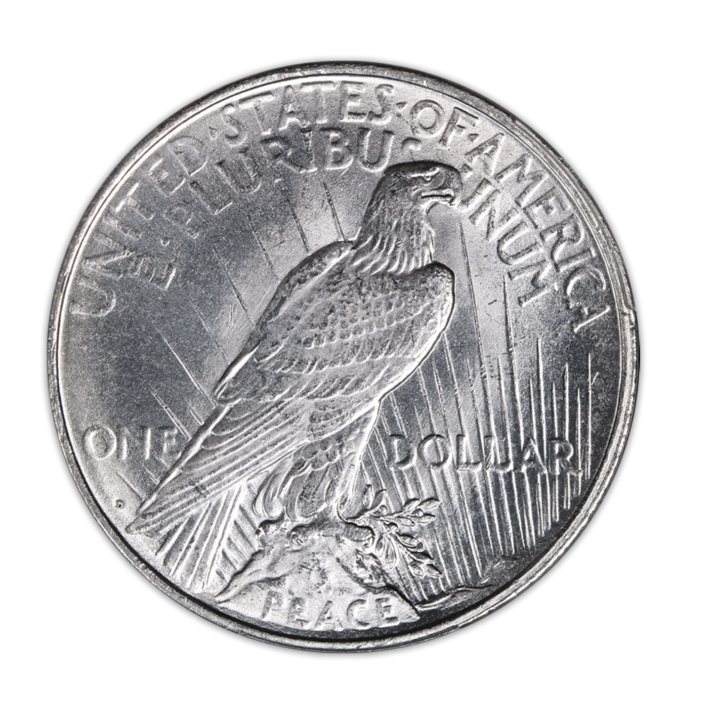 1923 D Peace Silver Dollar Denver - Brilliant Uncirculated