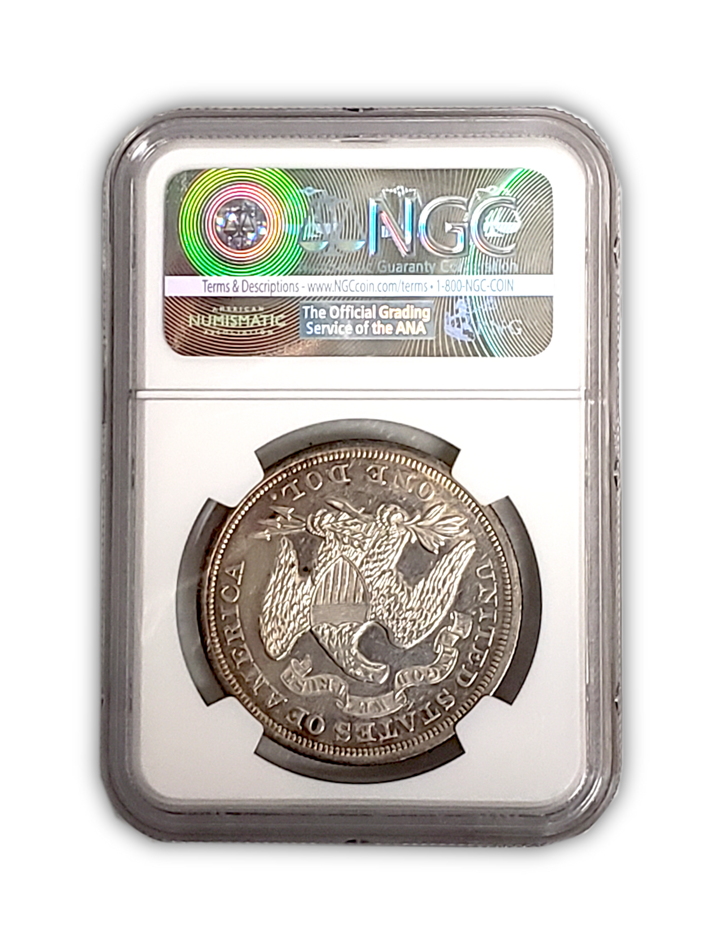 1871 Seated Liberty Dollar - Philadelphia - PCGS AU55 Nicely Toned