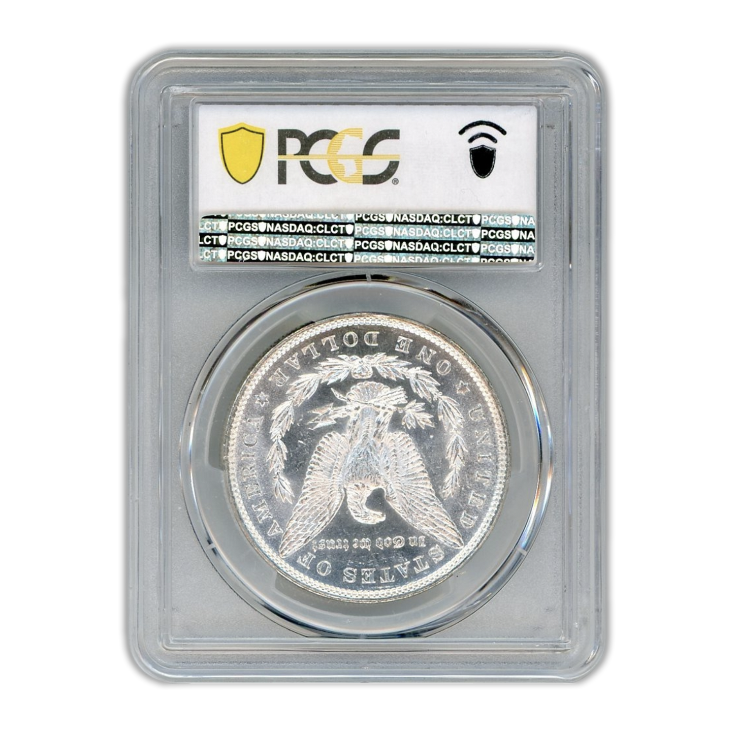 1879 Morgan Silver Dollar Philadelphia - PCGS MS63 CAC Label