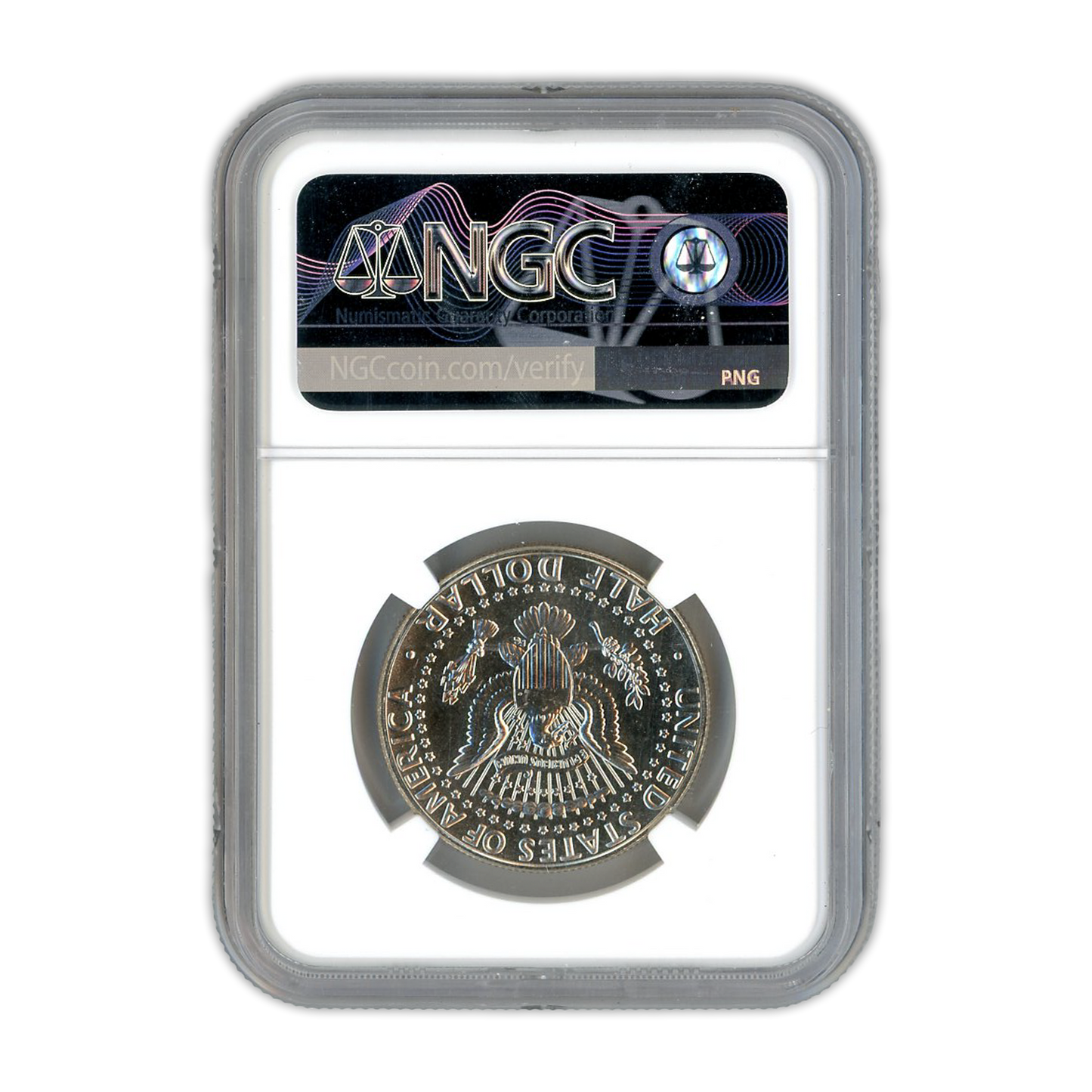 1991 Kennedy Half Dollar Denver - NGC MS66 PL Prooflike