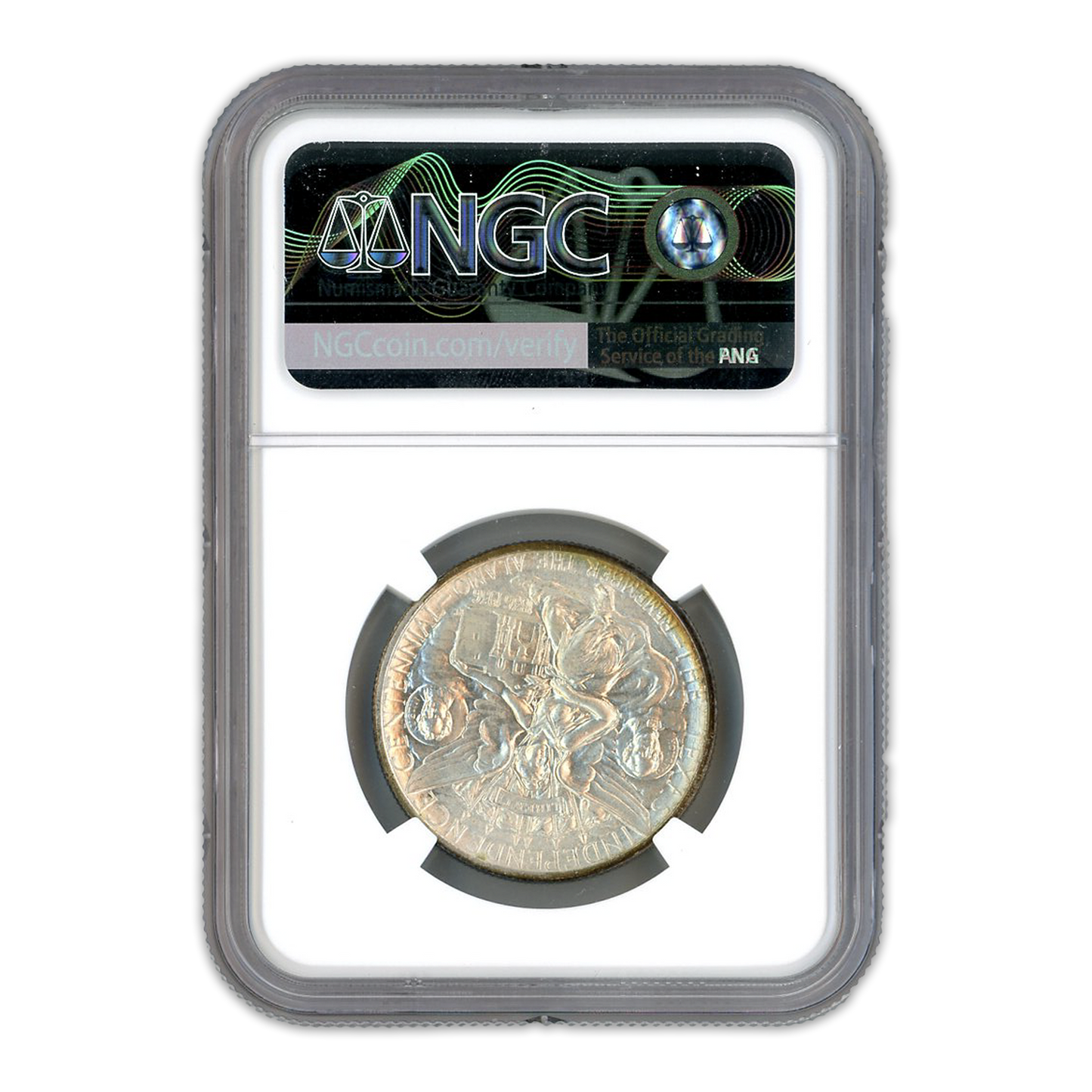 1935 Silver Half Dollar Texas Commemorative - NGC MS67+