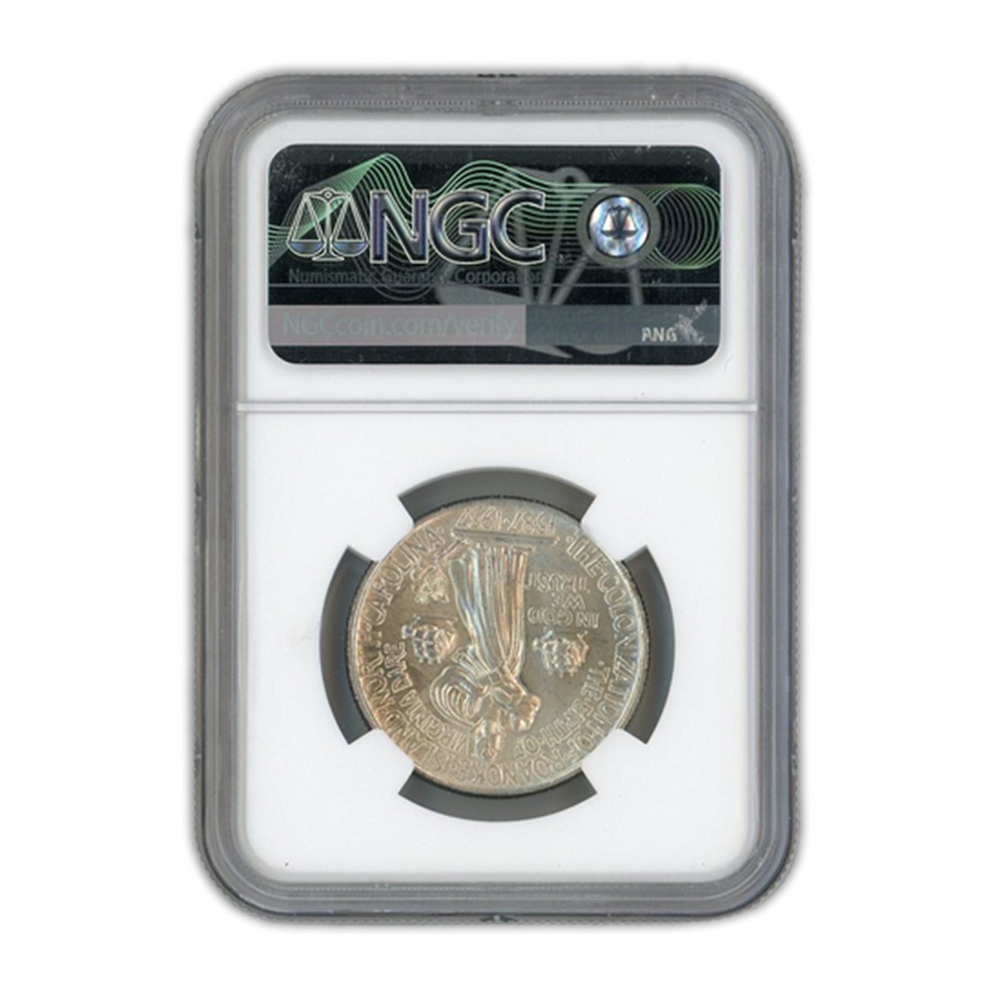 1937 Roanoke Silver Half Dollar Commemorative - NGC MS67+ CAC Label