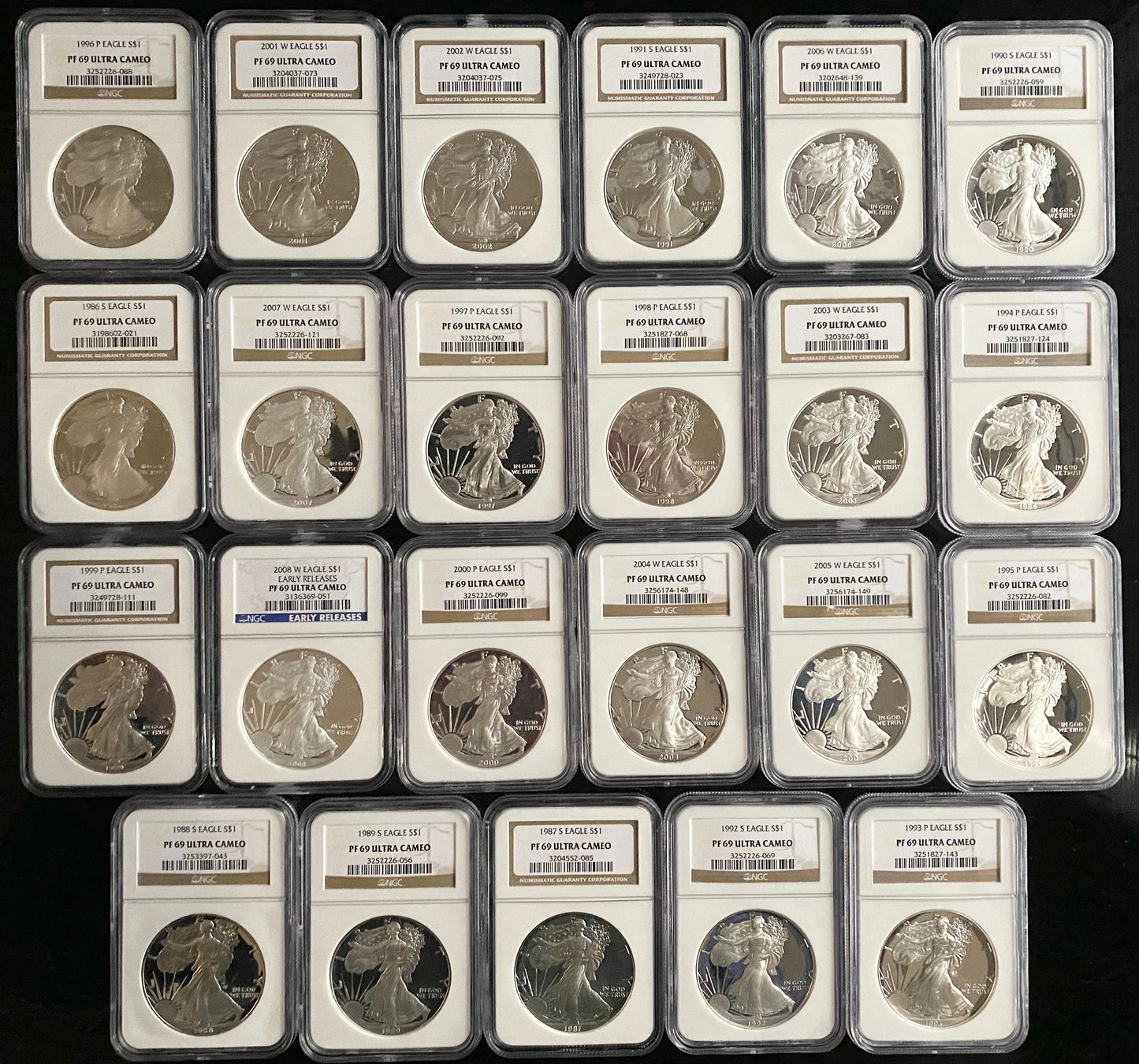 NGC Silver Eagle PF69 Grab Bag