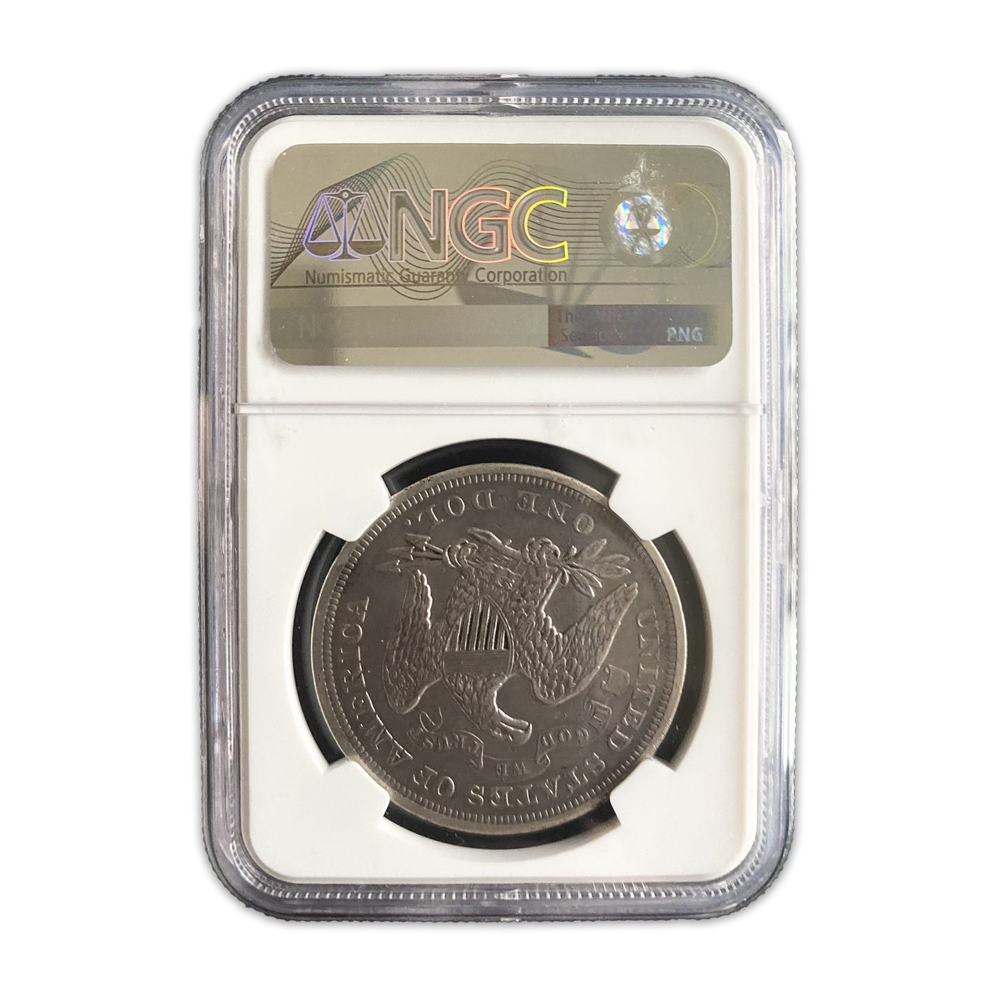 1872 Seated Liberty Silver Dollar - NGC XF40