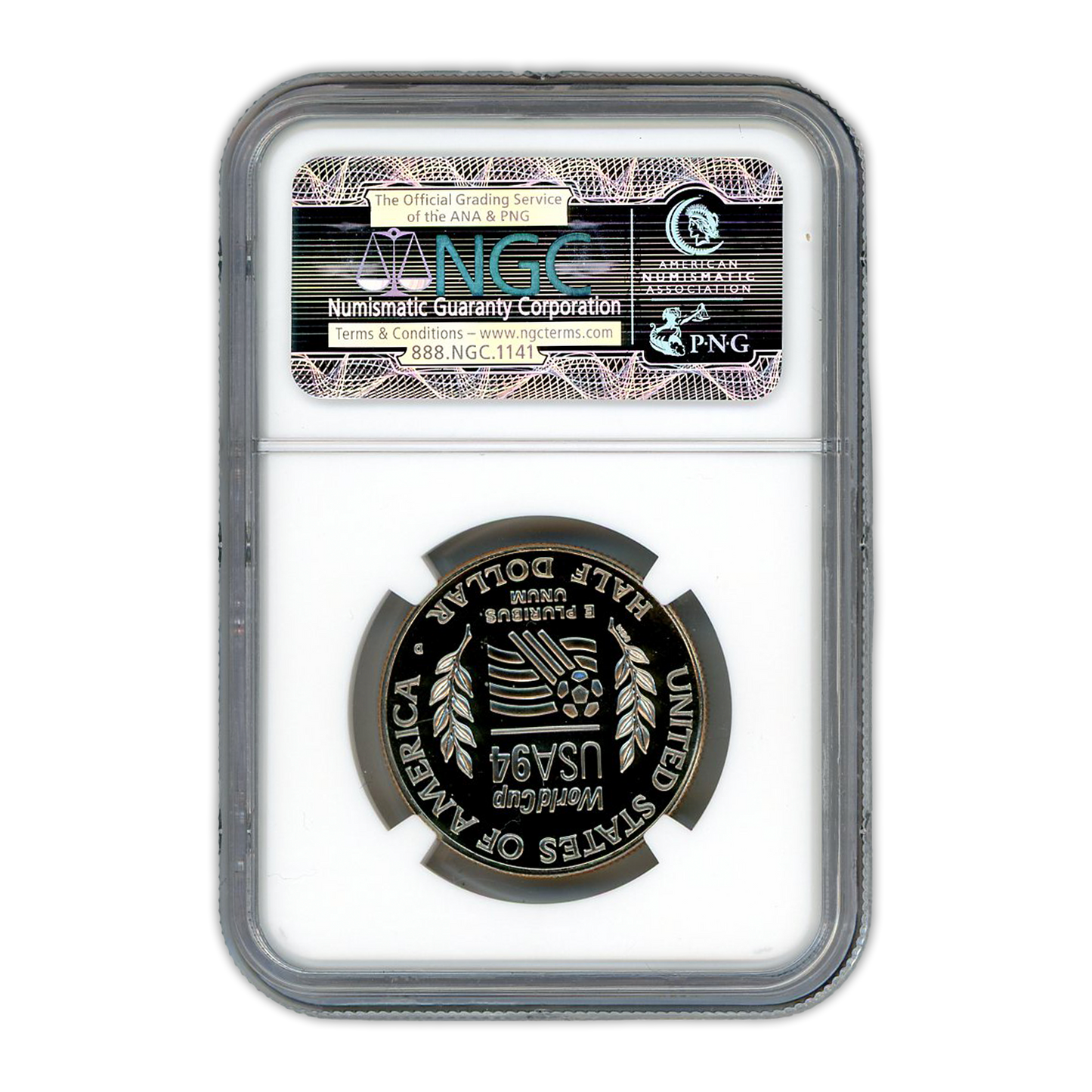 1994-D World Cup Half Dollar - NGC MS69 PL Prooflike