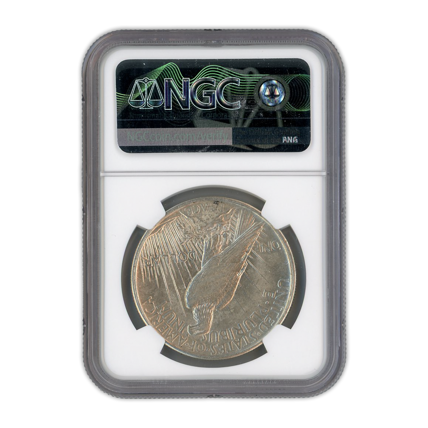 1921 Peace Silver Dollar - High Relief - NGC AU58