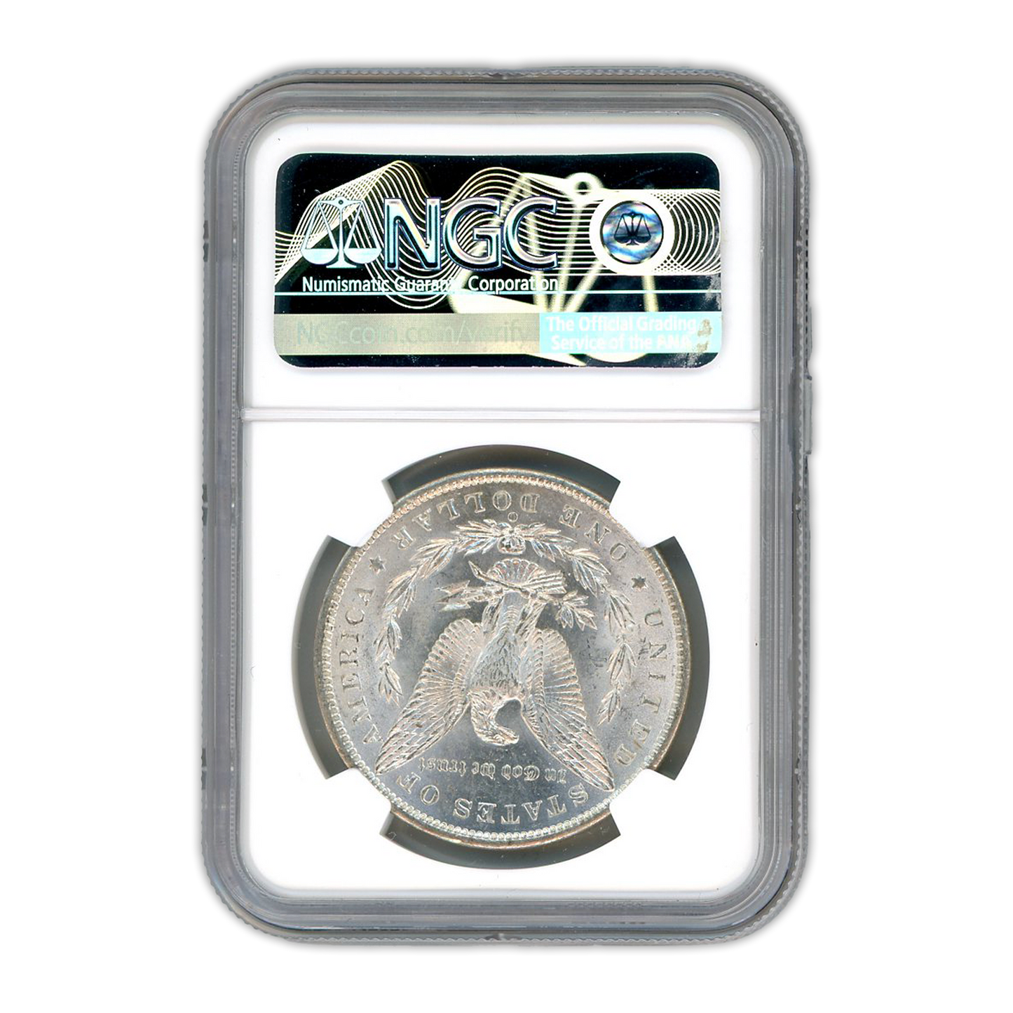 1885 Morgan Silver Dollar New Orleans - NGC MS63 Sight White