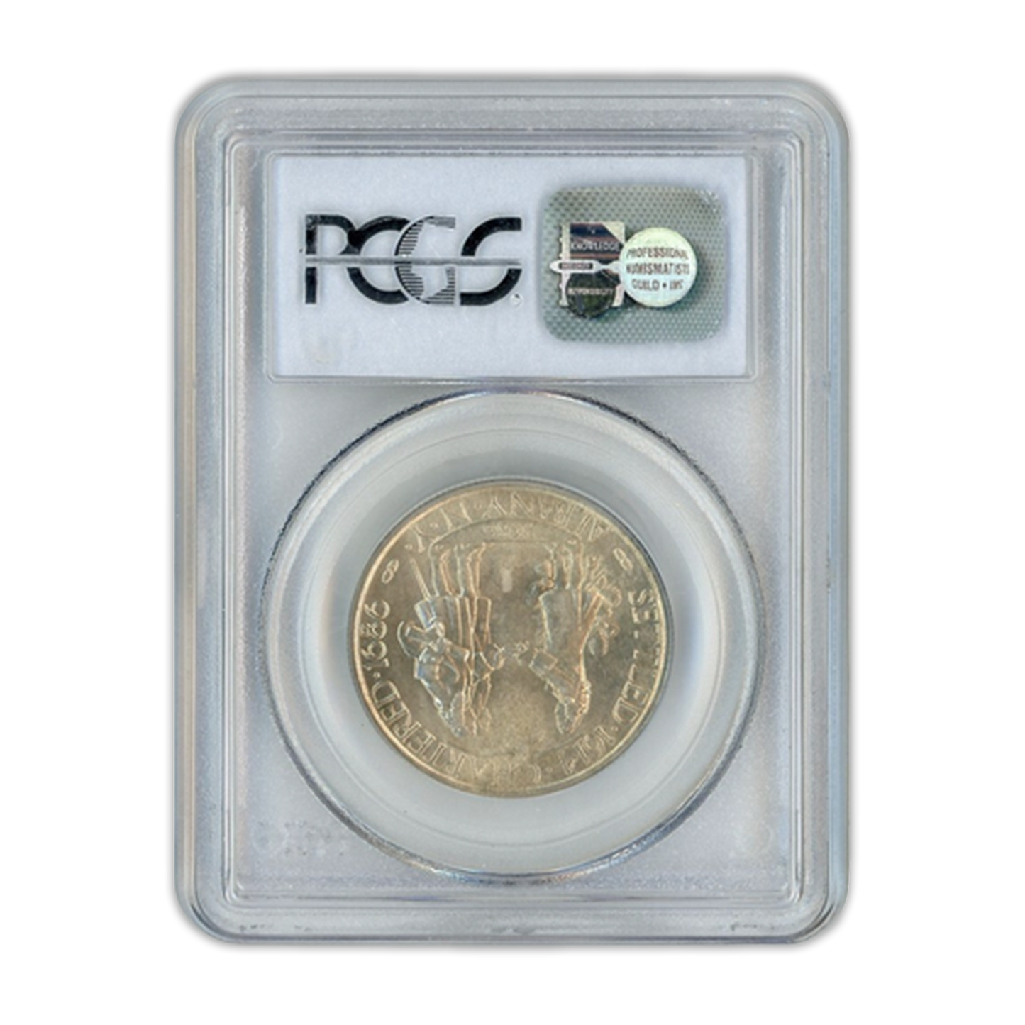 1936 Albany Silver Half Dollar Commemorative - NGC MS65 CAC Label