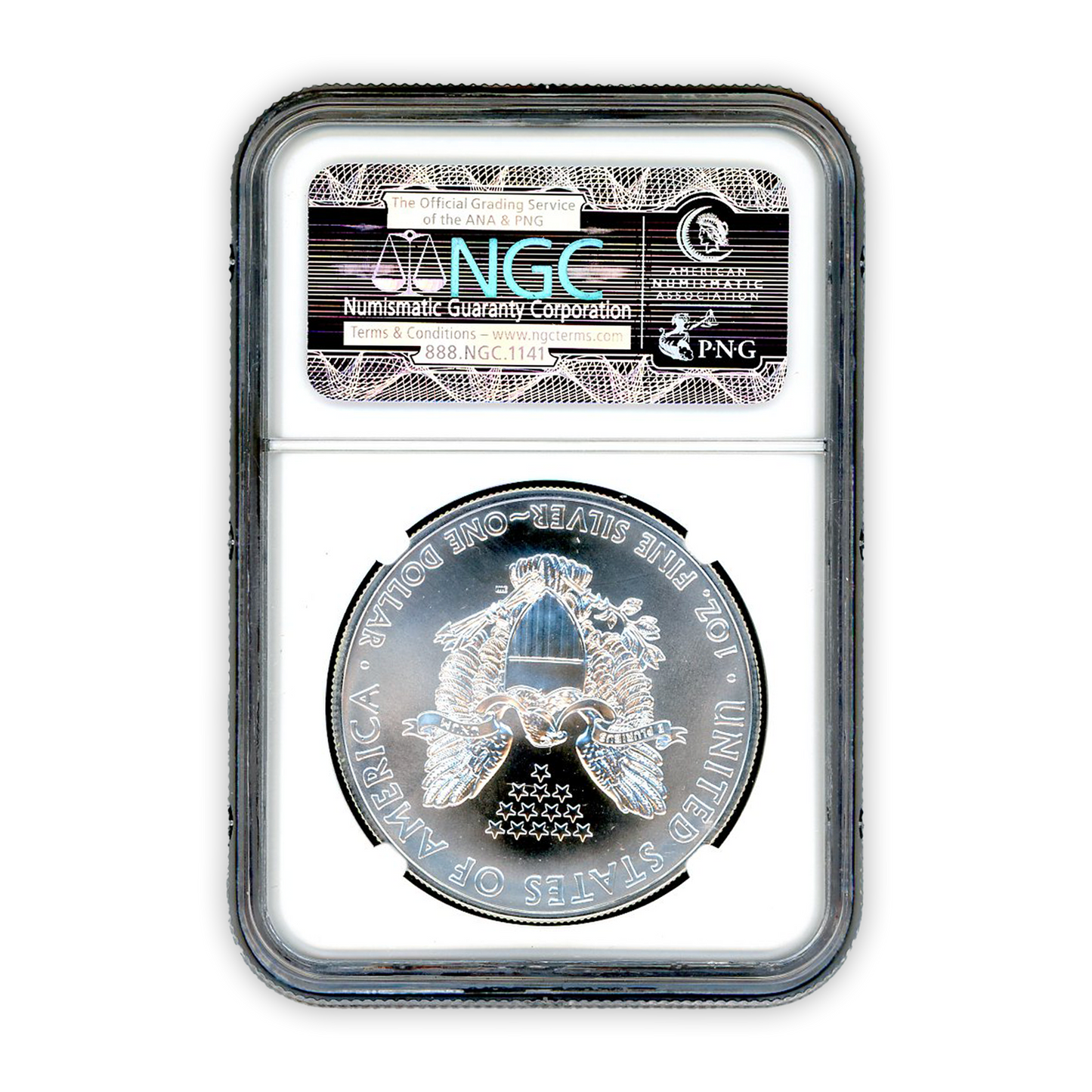 2011(S) Silver Dollar Eagle - Early Releases - NGC MS69