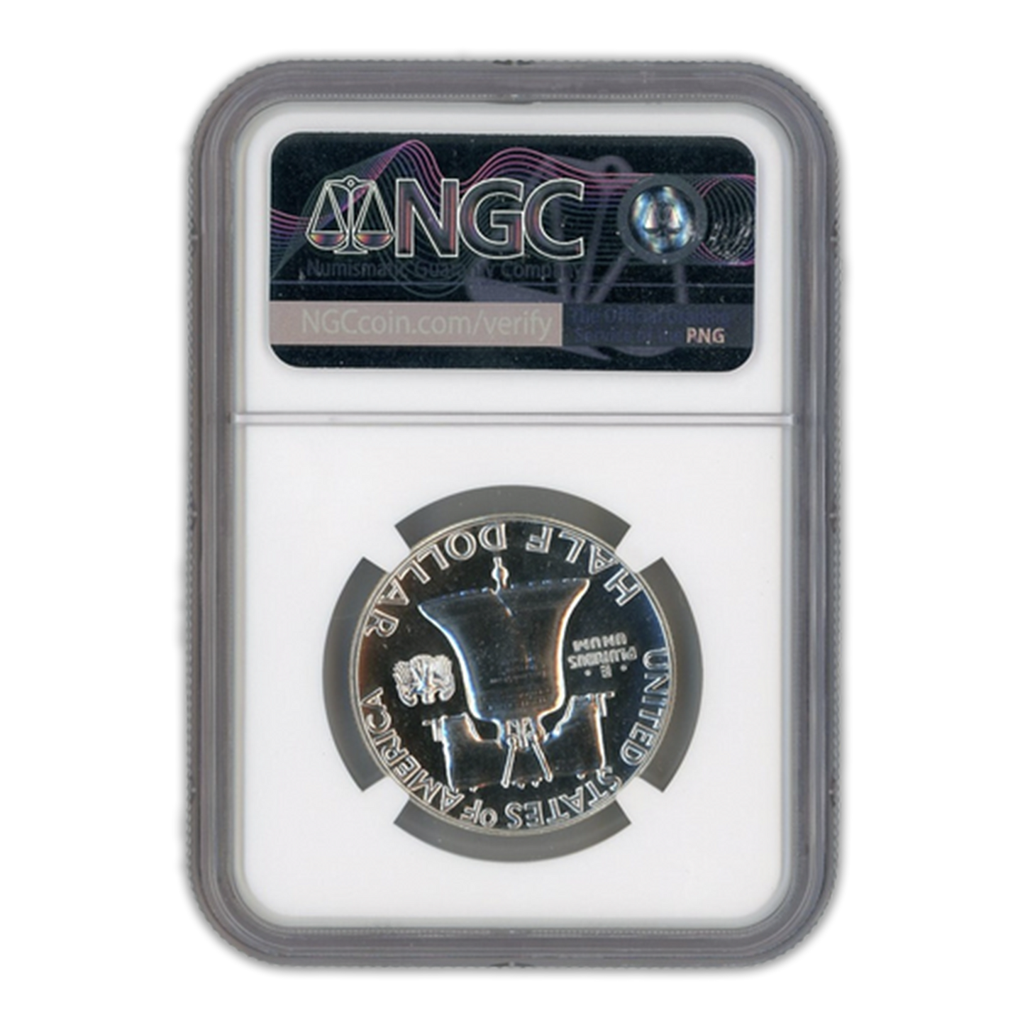 1957 Franklin Silver Half Dollar - NGC PF69* Rare Sight White
