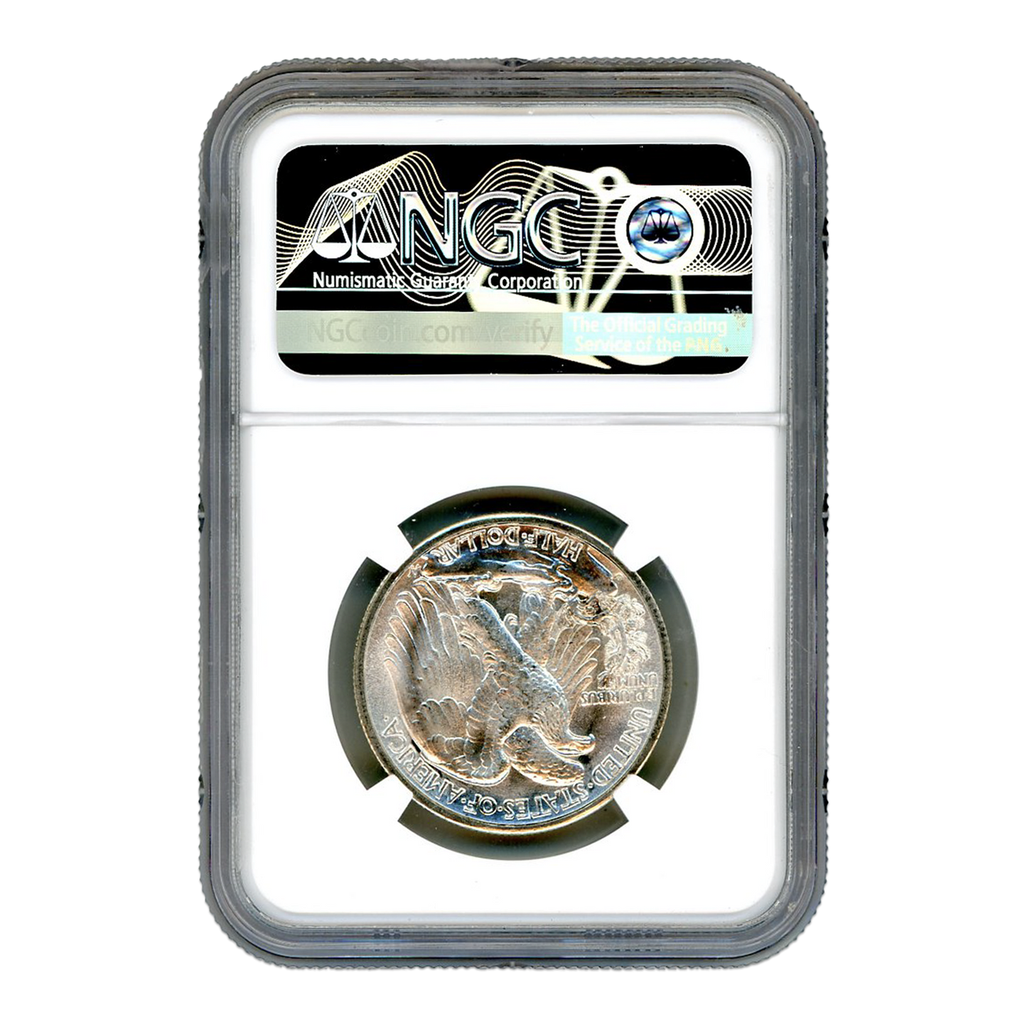 1942 S Walking Liberty Half Dollar San Francisco CAC - NGC MS66