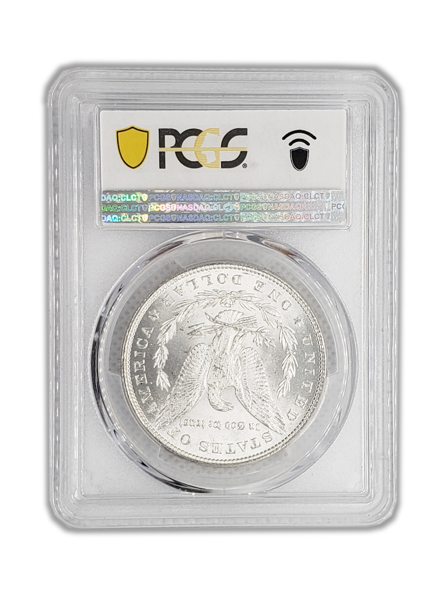 1884 Morgan Silver Dollar Philadelphia - PCGS MS64 Sight White