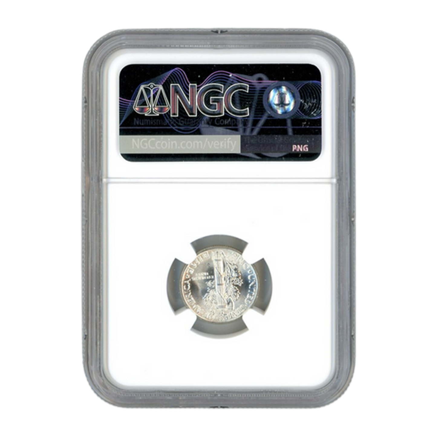 1945 Mercury Dime - NGC MS65 Sight White