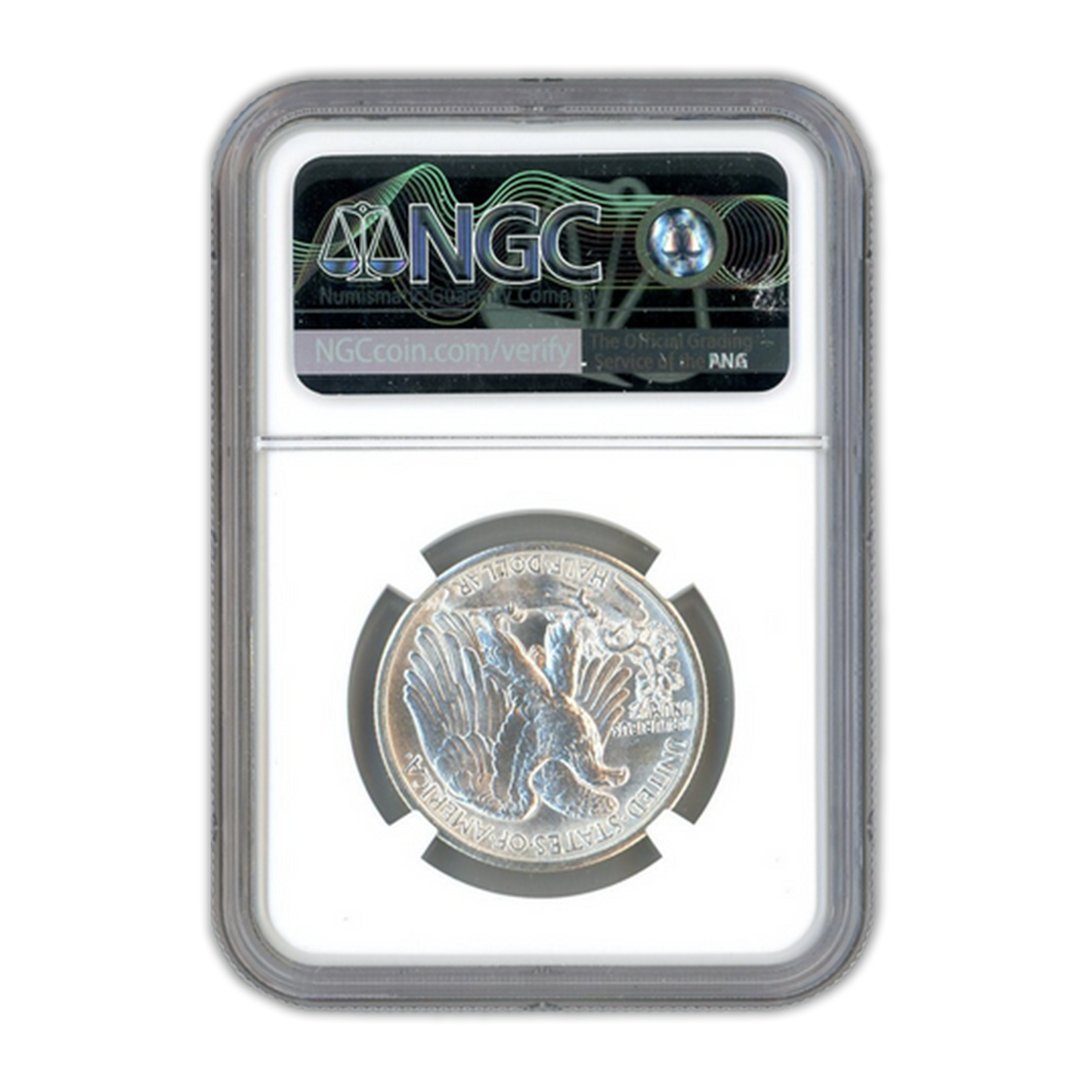 1934 Walking Liberty Silver Half Dollar - NGC MS64 Sight White