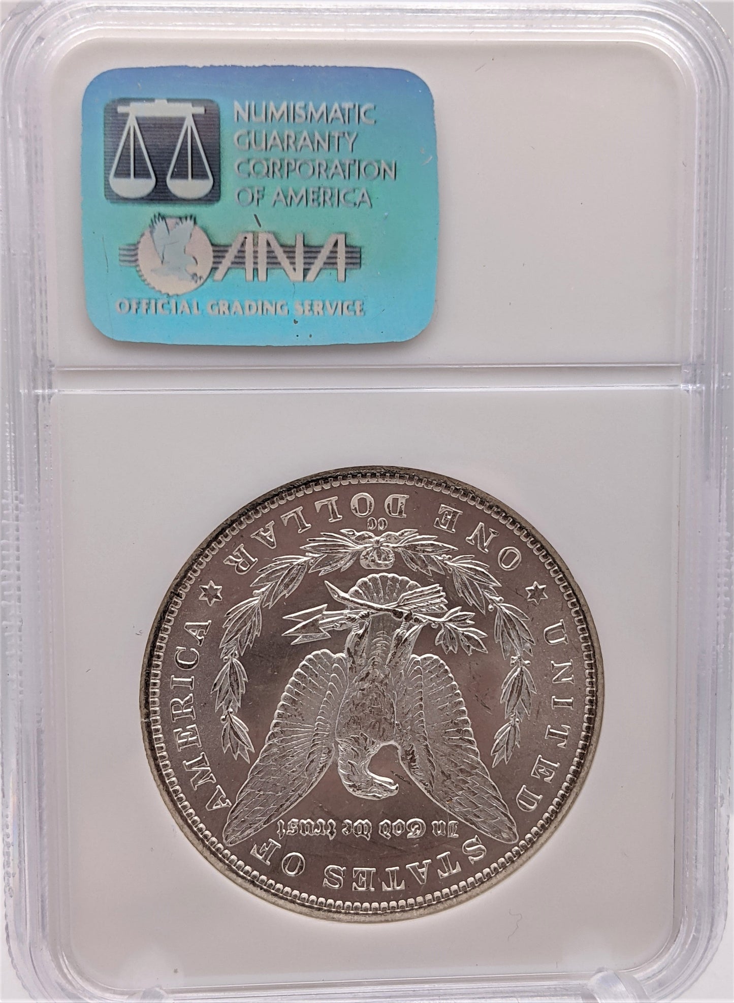 1883 Morgan Silver Dollar Carson City - NGC MS65 Sight White