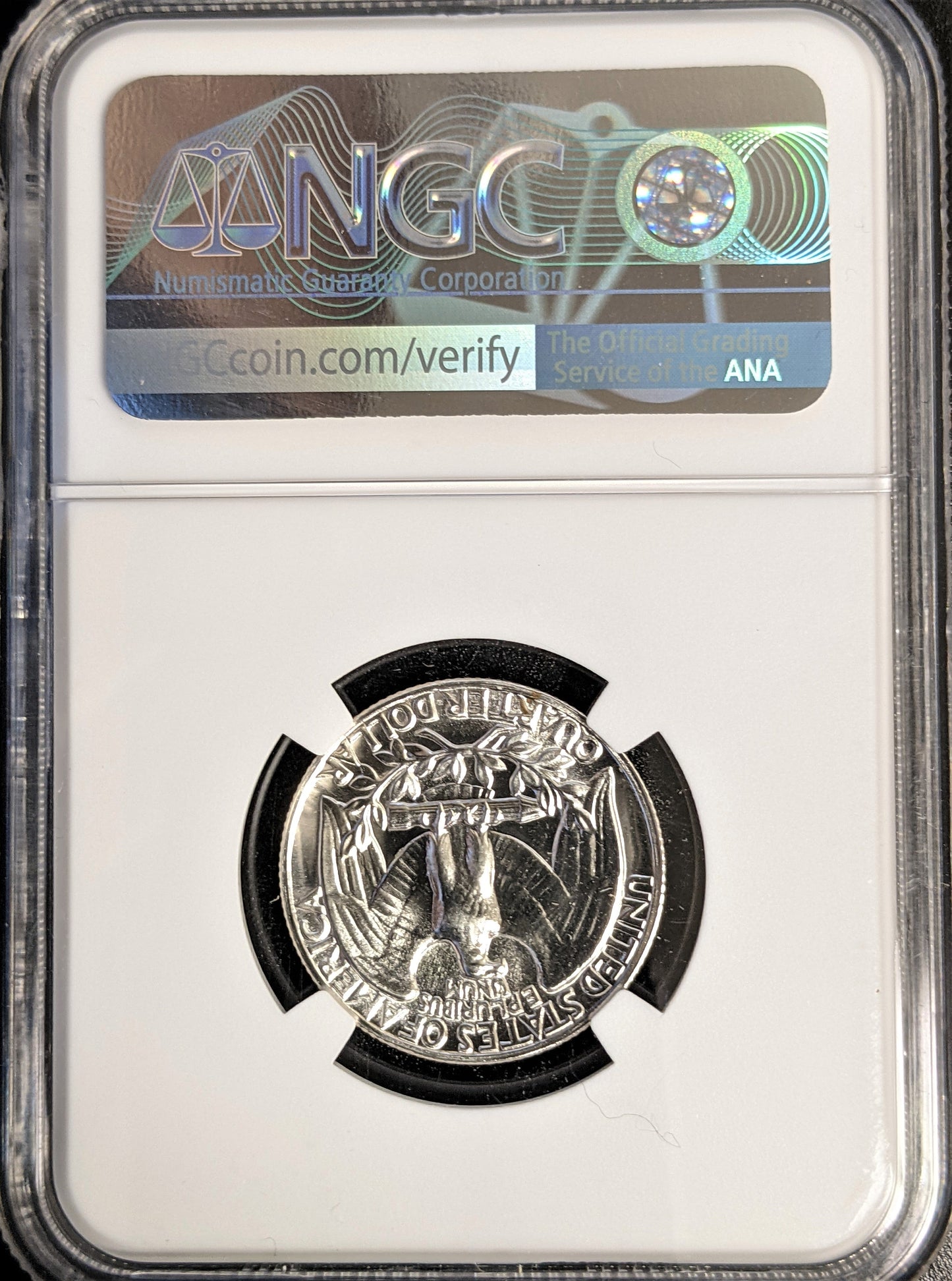 1964 Washington Silver Quarter Philadelphia - NGC PF69 Sight White