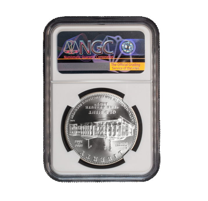2006 Morgan Silver Dollar - Old San Francisco Mint - NGC MS70 Wayne Miller Label