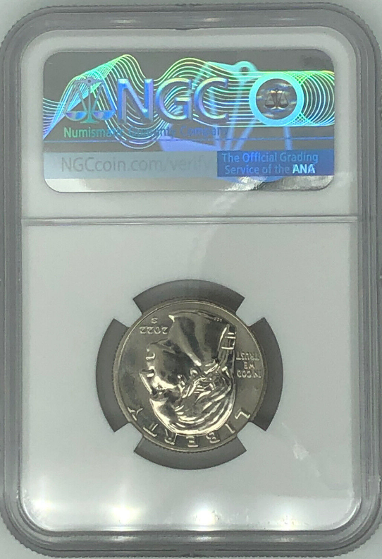 2022 S American Woman Quarter - Wilma Mankiller NGC MS67