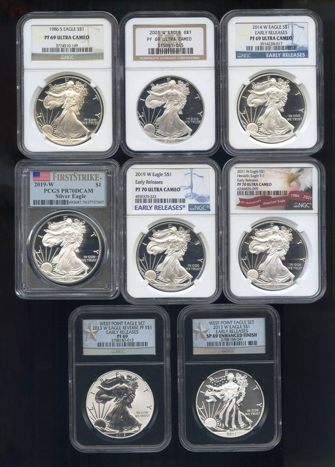 Certified Silver Eagle Grab Bag