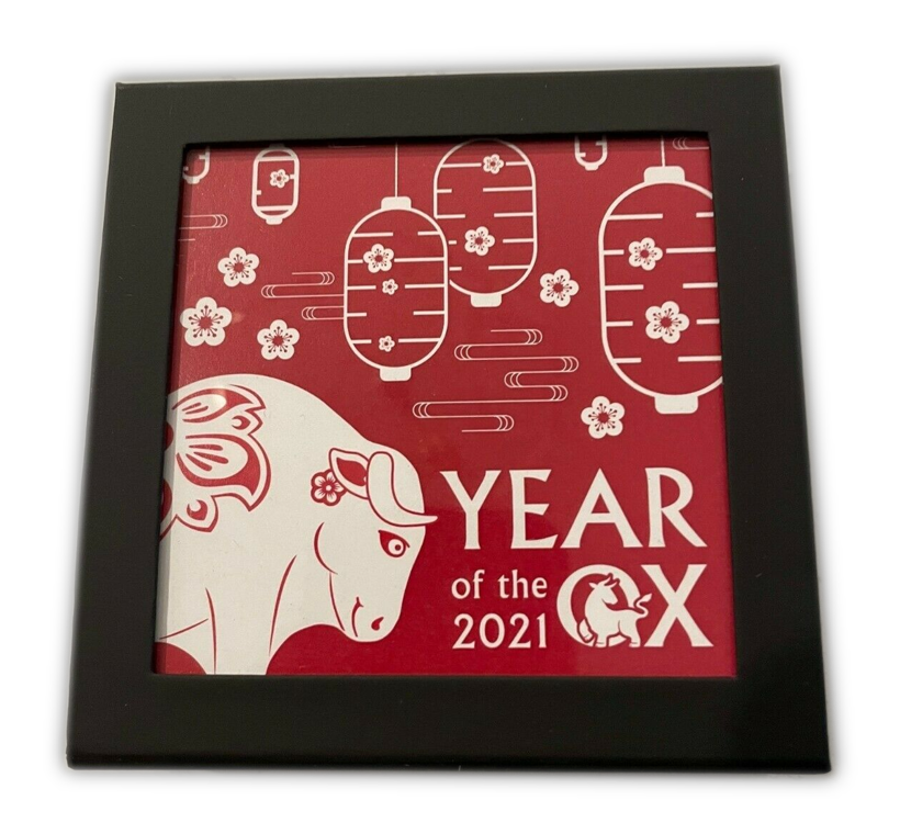 2021 Mongolian Mighty Ox 1 oz Silver in OGP
