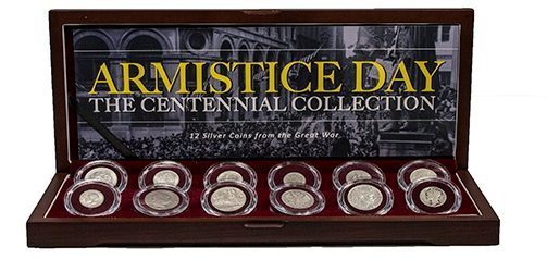Armistice Day: The Great War Centennial Collection of 12 Silver Coins