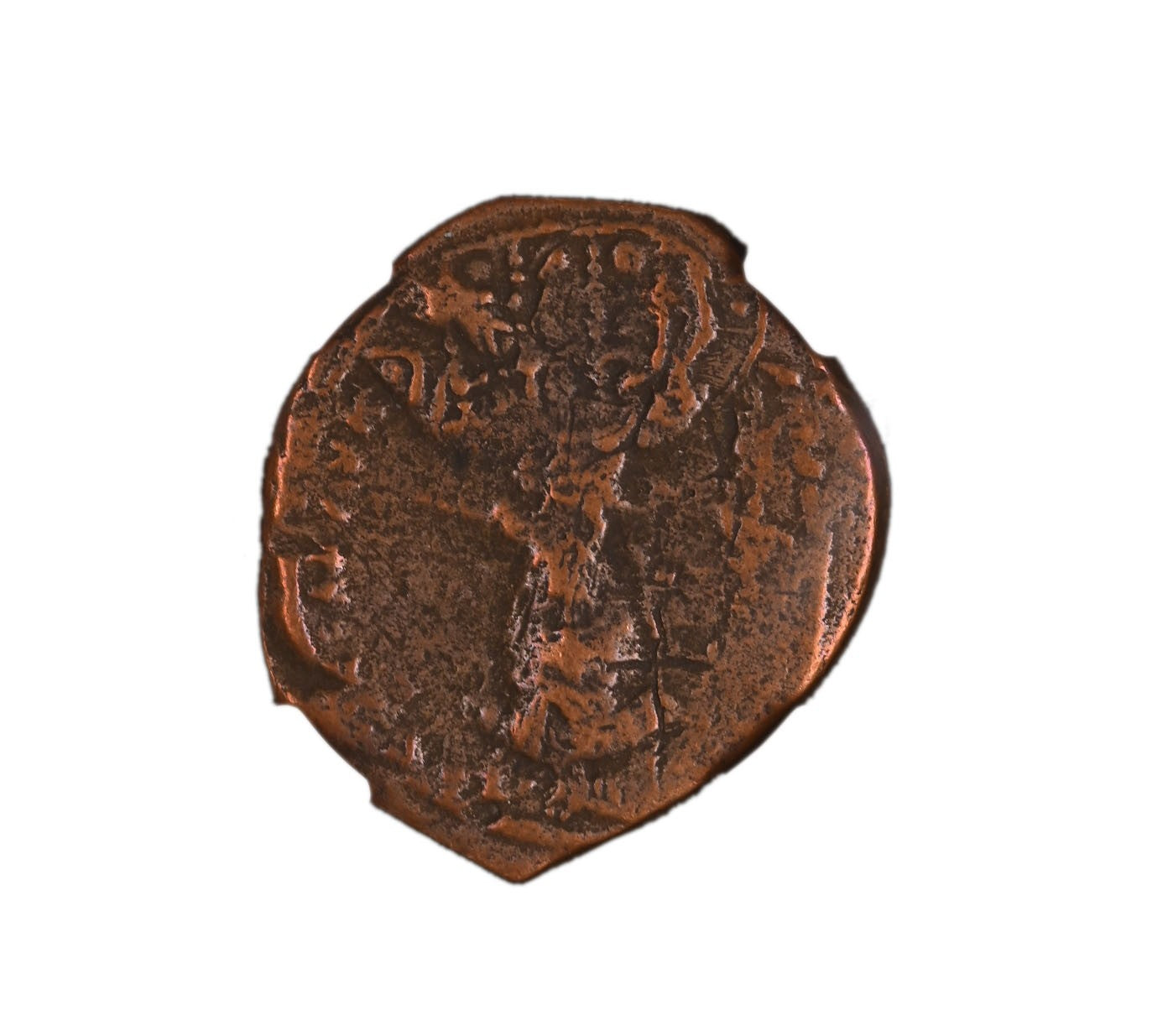 AD 1059-67 Byzantine Empire - Constantine X AE Follis - NGC Medium grade
