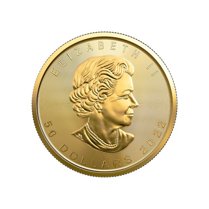 2022 Canada Maple Leaf 1 Oz .999 Gold