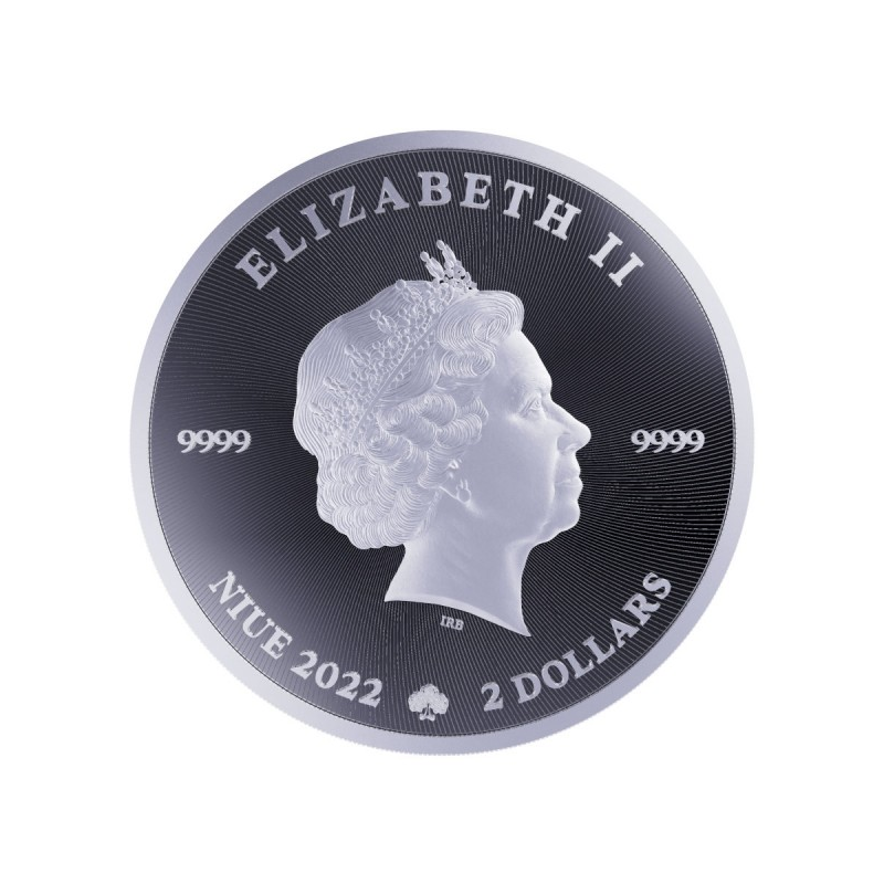 2022 1oz Niue - Shamrock Silver - Brilliant Uncirculated