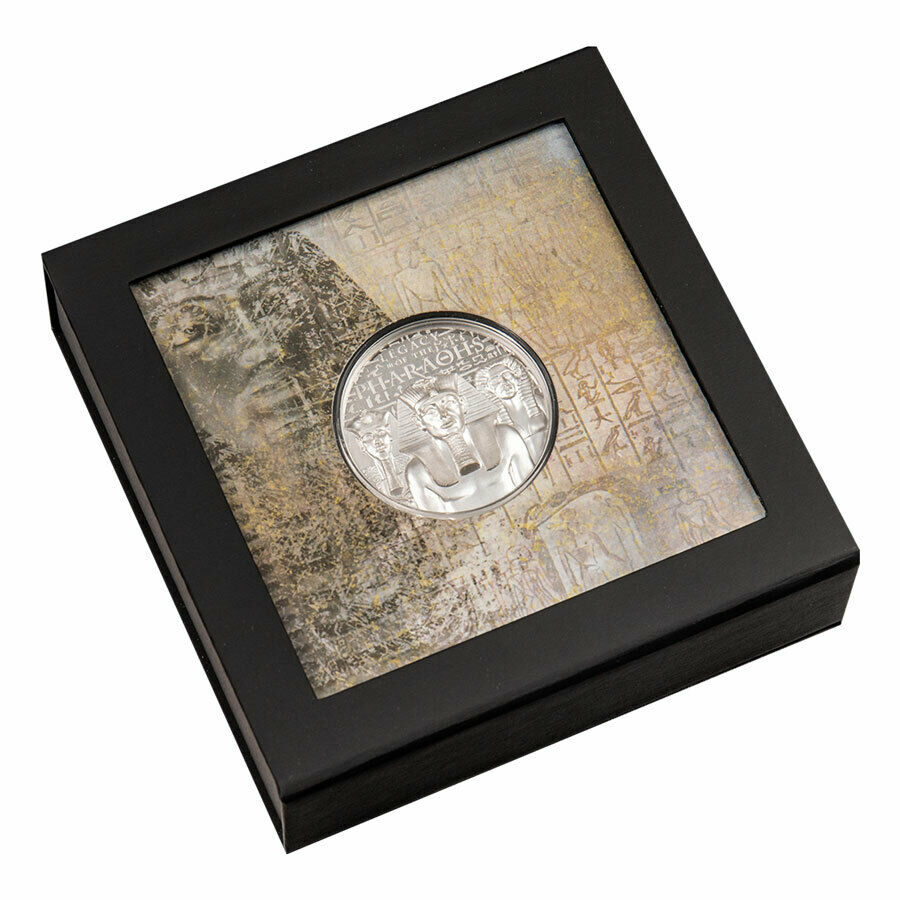 2022 Cook Islands - Legacy of the Pharaohs - Ultra High Relief 1 oz Silver