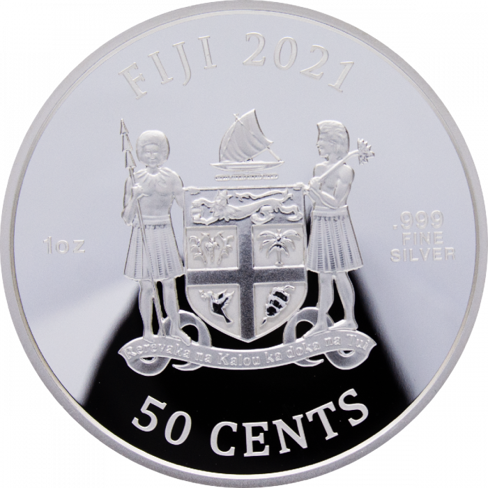 2021 1 oz Fiji Street Fighter II - 30th Anniversary 1oz Silver- 4 Coin Set