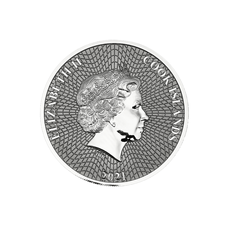 2021 Cook Islands Star Fish - 1 oz Silver
