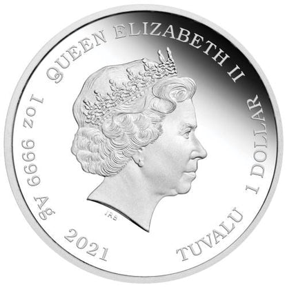 2021 Itchy & Scratchy 1 Oz Silver Proof