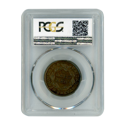 1837 Coronet Head Large Cent - Small Letters - PCGS XF40