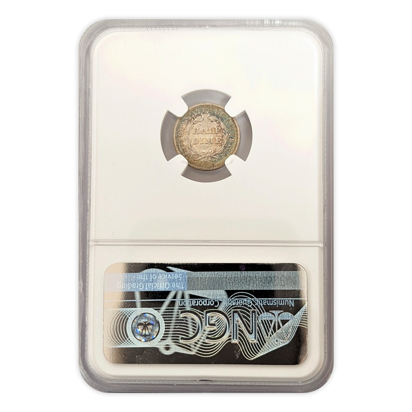 1843 Half Dime NGC AU53 Philadelphia