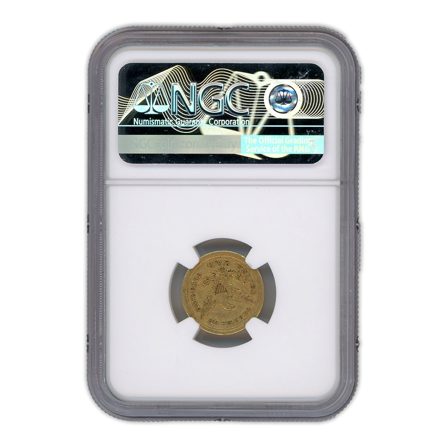 1846 $2.5 Gold Liberty Head NGC AU53