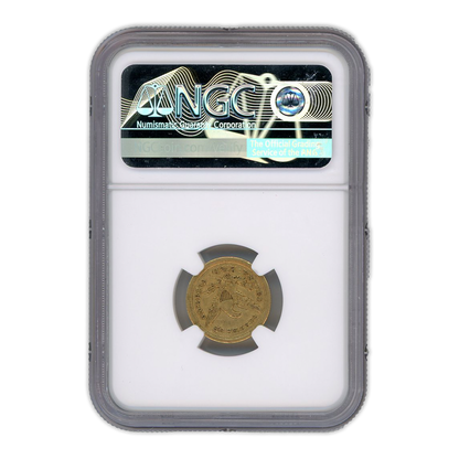 1846 $2.5 Gold Liberty Head NGC AU53