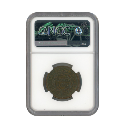 1848 Braided Hair Cent - NGC AU55 BN