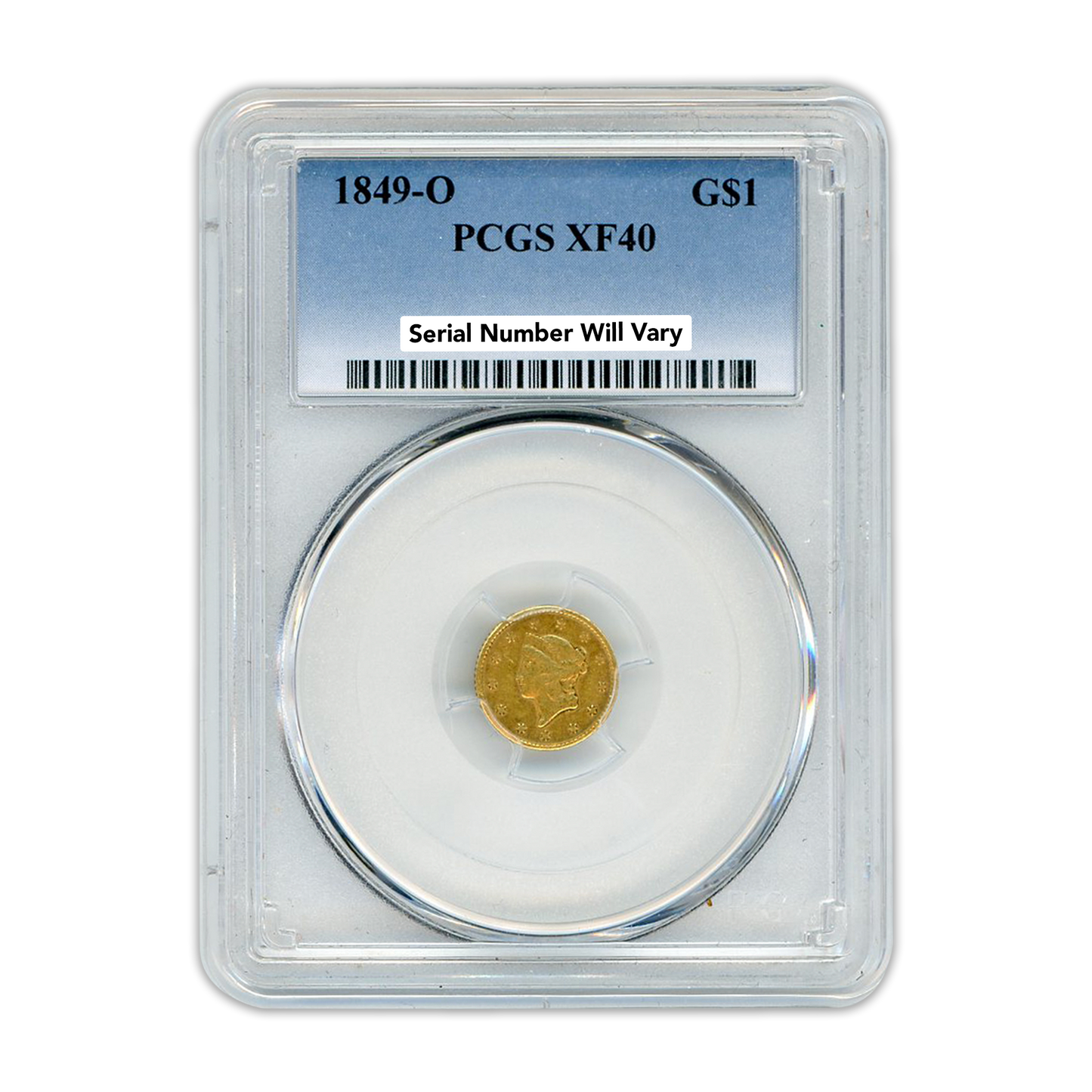1849-O Gold Eagle PCGS XF40