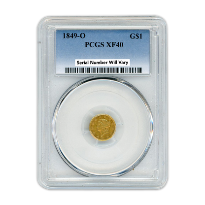 1849-O Gold Eagle PCGS XF40