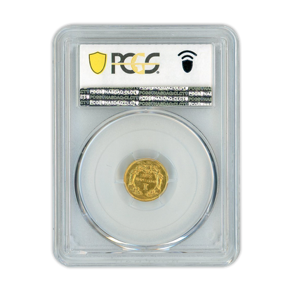 1855 O Gold Liberty Head Dollar - PCGS XF45