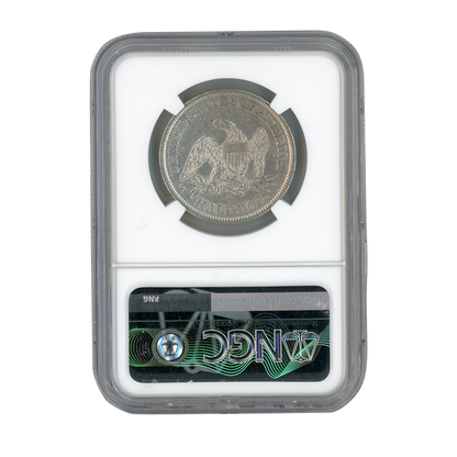 1861 O 50C Bud Speared - NGC XF 45 VP 001