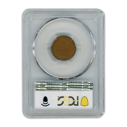 1868 Indian Cent PCGS AU50