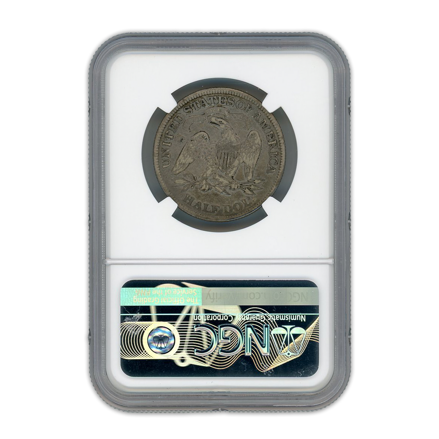 1873 Seated Liberty Half Dollar Philadelphia Arrows - NGC VF30